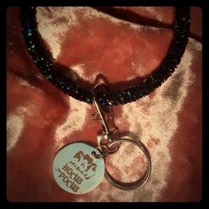 Makeup junkie bag / wristlet bangle Hocus Pocus